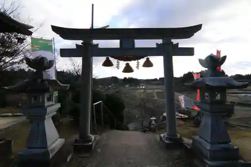 長屋神社の鳥居