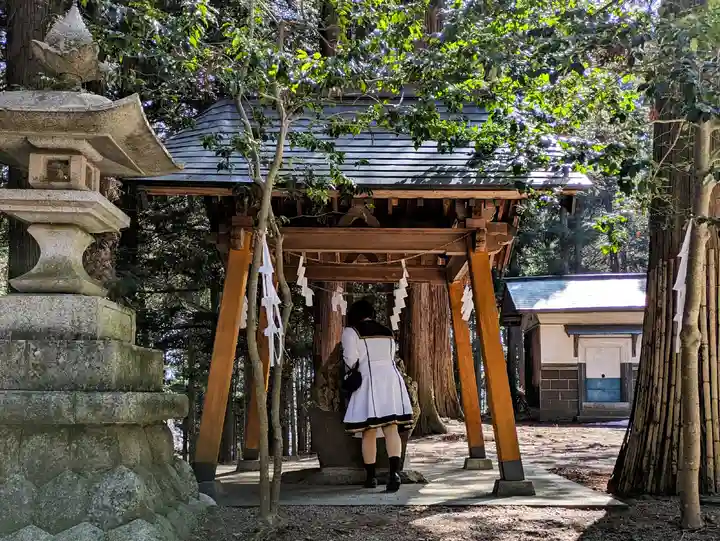 八幡宮の手水舎
