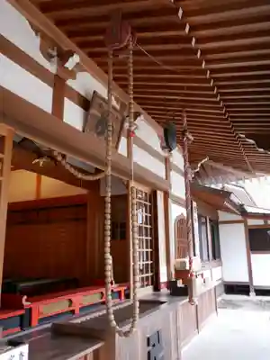 目の霊山　油山寺の本殿・本堂