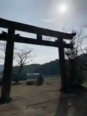 高峯神社の鳥居