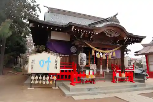 大野神社の本殿・本堂