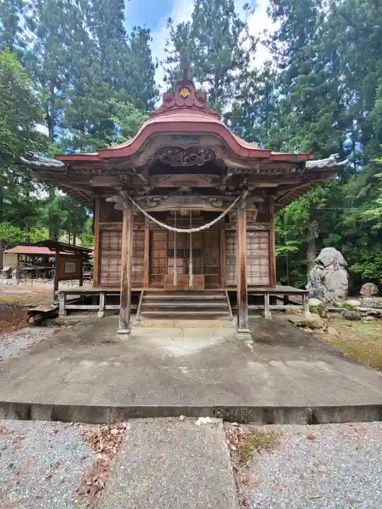 野巻椋神社の本殿・本堂