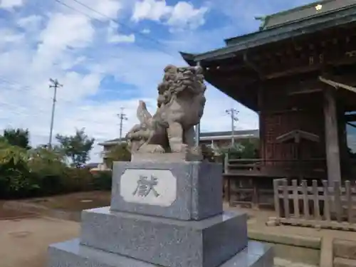 菅原神社の狛犬