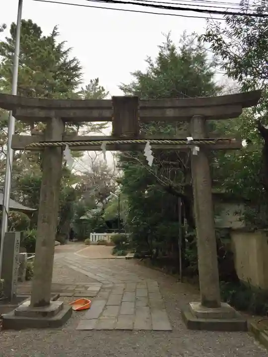 水稲荷神社の鳥居
