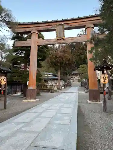 櫻山八幡宮の鳥居