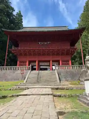 岩木山神社の山門・神門