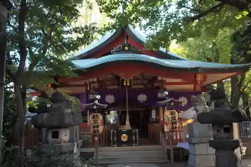 秋葉神社の本殿・本堂