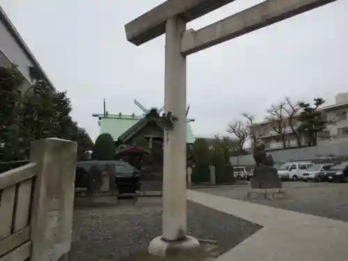 簸川神社の鳥居