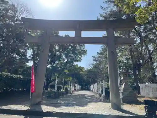 和歌山縣護國神社の鳥居