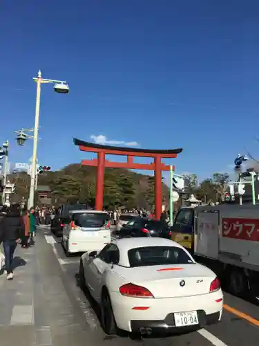 鶴岡八幡宮の鳥居