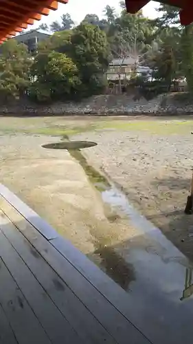 厳島神社の庭園