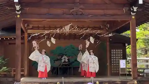 上川神社の神楽