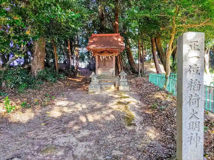 内外神明社の末社・摂社