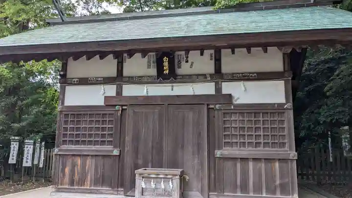 白旗神社(西御門)の本殿・本堂