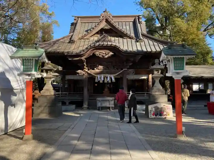 田無神社の本殿・本堂