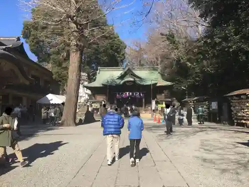 谷保天満宮の本殿・本堂