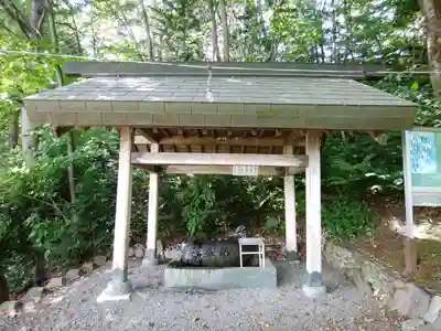足寄神社の手水舎