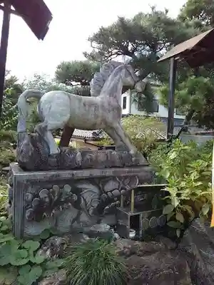 葦桁山　永昌院の狛犬