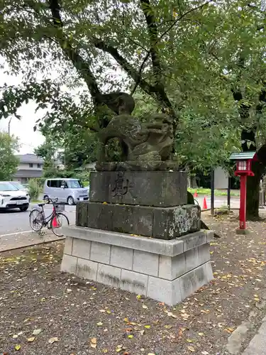 鷲宮神社の狛犬