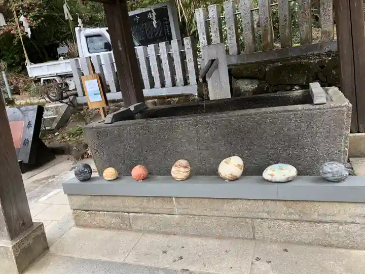 筑波山神社の手水舎