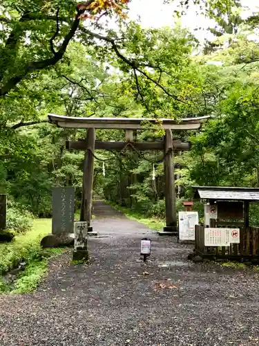 戸隠神社奥社の鳥居