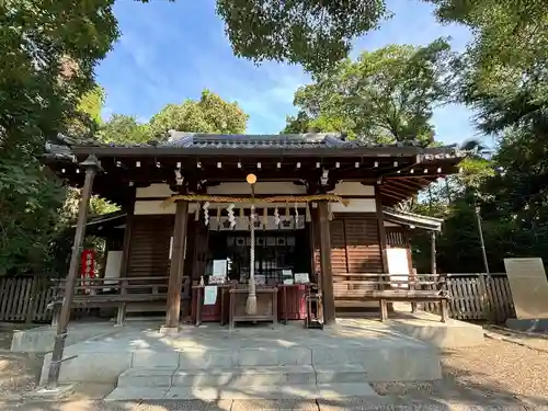 安居神社の本殿・本堂