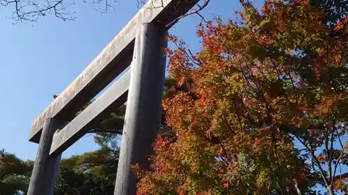 伊勢神宮内宮（皇大神宮）の鳥居