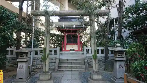 兜神社の鳥居