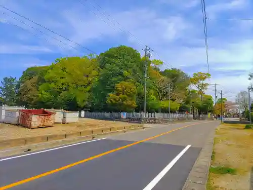 魚入神社の自然