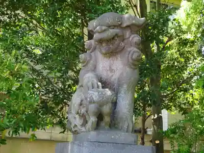 高來神社の狛犬