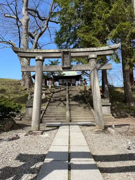 鶴ケ城稲荷神社の本殿・本堂