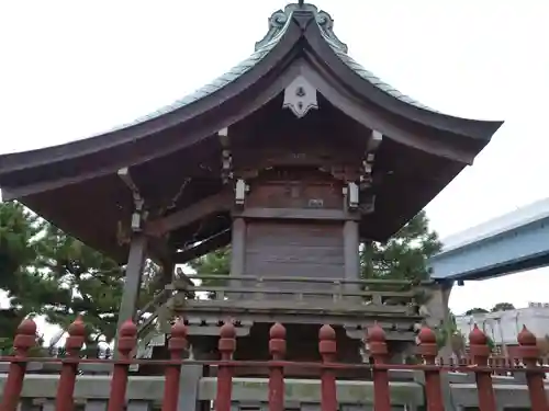 琵琶島神社の本殿・本堂