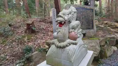眞名井神社(籠神社奥宮)の狛犬