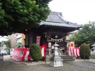 嶺白山神社の本殿・本堂