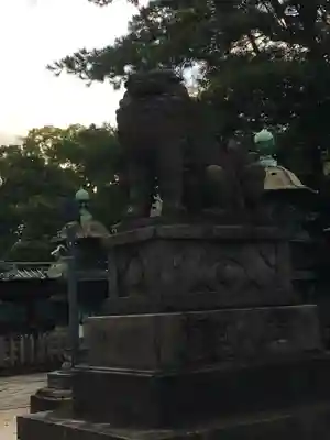 上野東照宮の狛犬