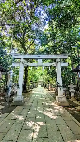 駒木諏訪神社の鳥居