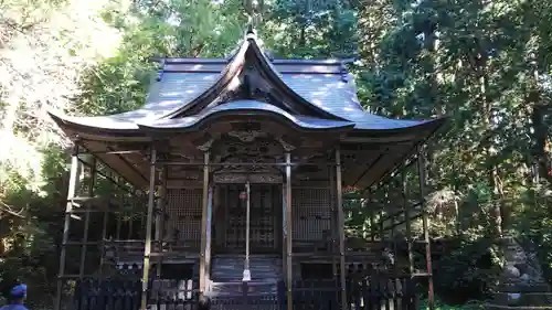 平泉寺白山神社の本殿