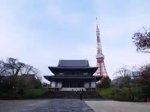 増上寺の本殿・本堂