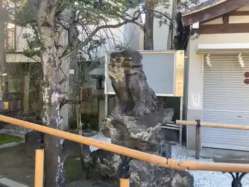 高木神社の狛犬