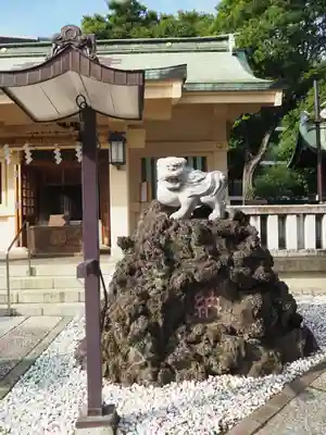 志茂熊野神社の狛犬