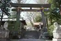 諏訪大社上社前宮の鳥居