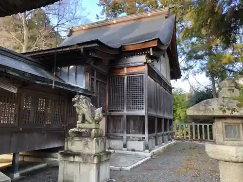 伊夫岐神社の本殿