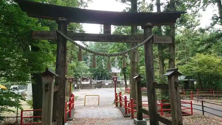 安房神社の鳥居
