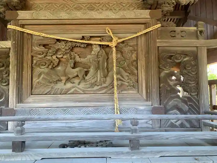 上洗馬神社の本殿・本堂