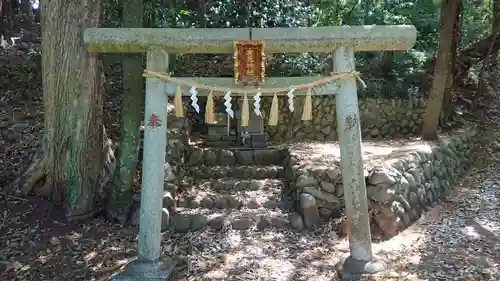 有鹿神社奥宮の鳥居