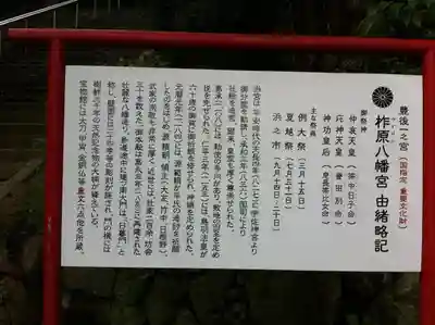 柞原八幡宮の歴史