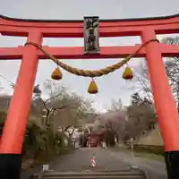 虻田神社の鳥居