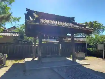 尾張八幡神社の手水舎