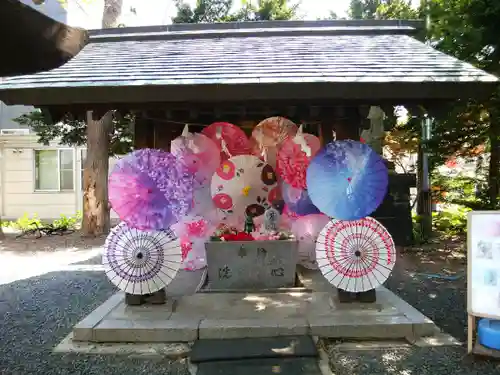 札幌諏訪神社の手水