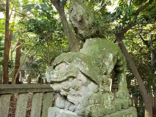 大野湊神社の狛犬